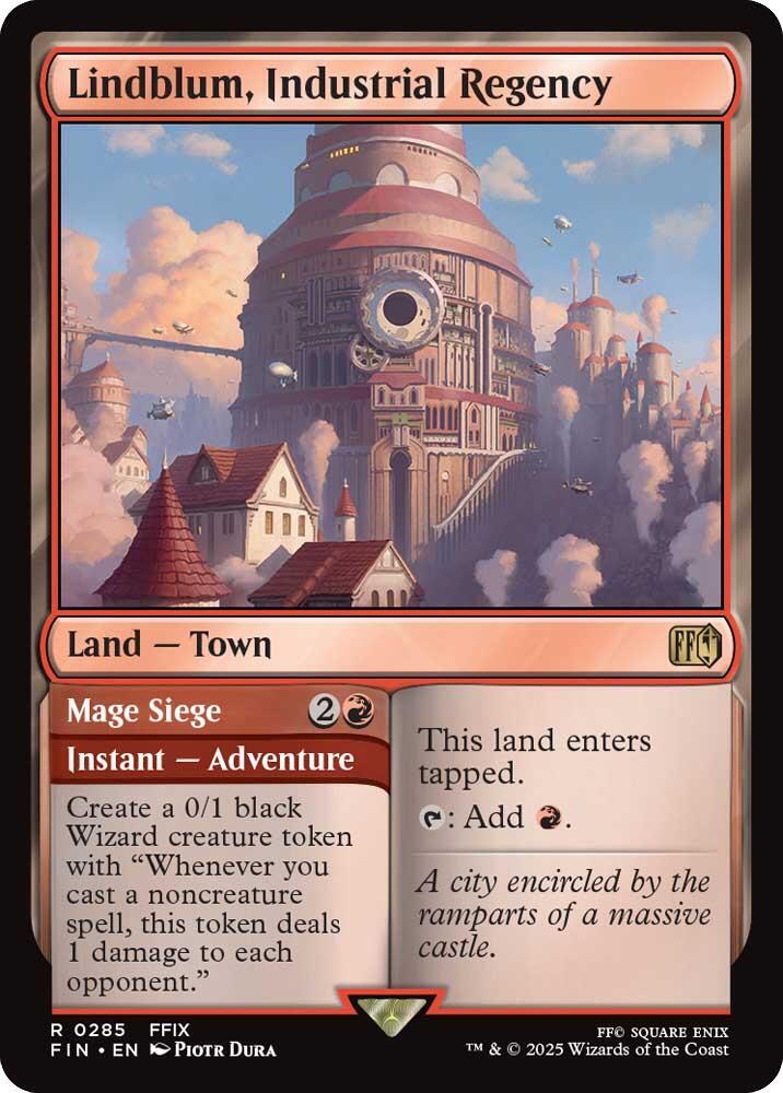 Lindblum, Industrial Regency // Mage Siege Lindblum, Industrial Regency // Mage Siege